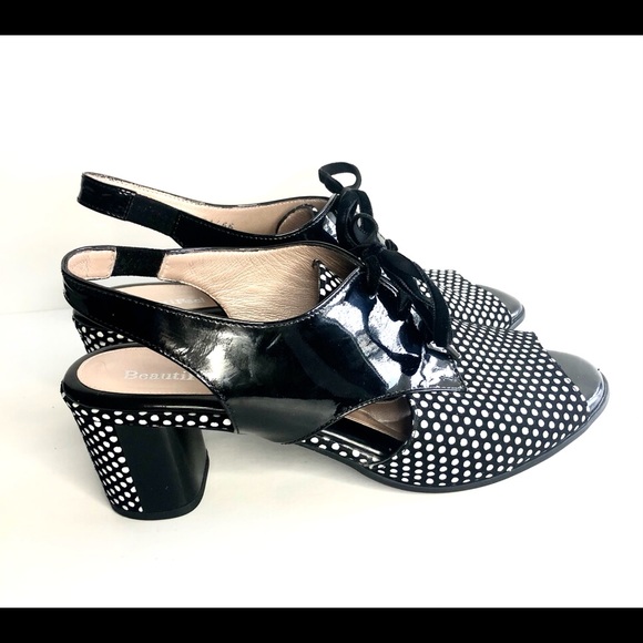 Beautifeel Chunky Block Heel Italian Leather - Picture 4 of 10